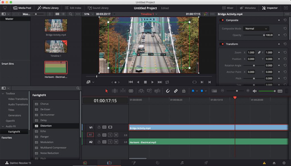 Безкоштовні відеоредактори: DaVinci Resolve