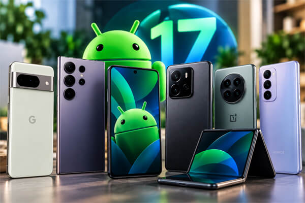 Какие смартфоны получают Android 17