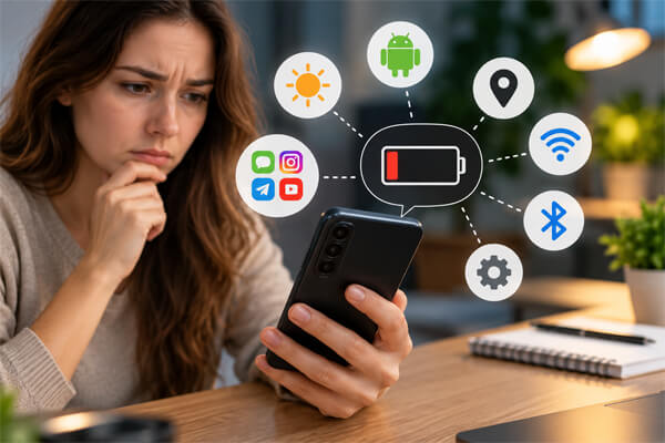 Почему телефон Android стал быстро разряжаться