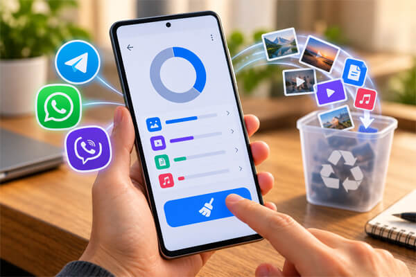 Как очистить Telegram, WhatsApp и Viber без потери переписки