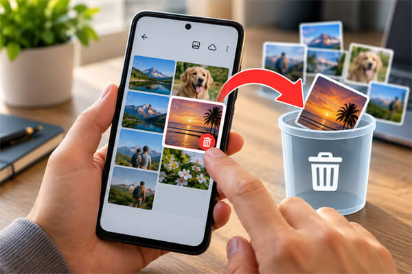 Что делать сразу после удаления фотографии