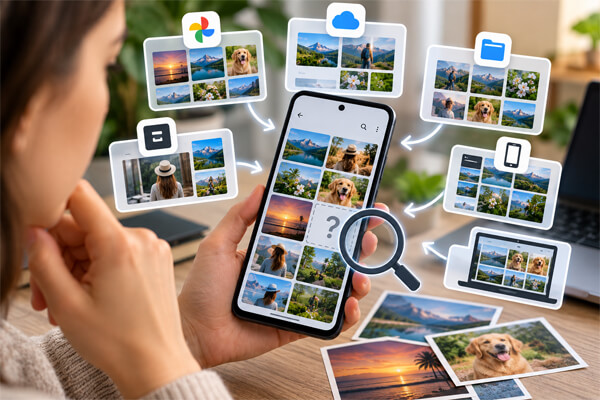 Что проверить, если фотография будто исчезла